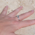 Bague fine diadème argent et petite Perle de culture T49/51/54/56/57 Bague fine diadème argent et petite Perle de culture T49/51/54/56/57