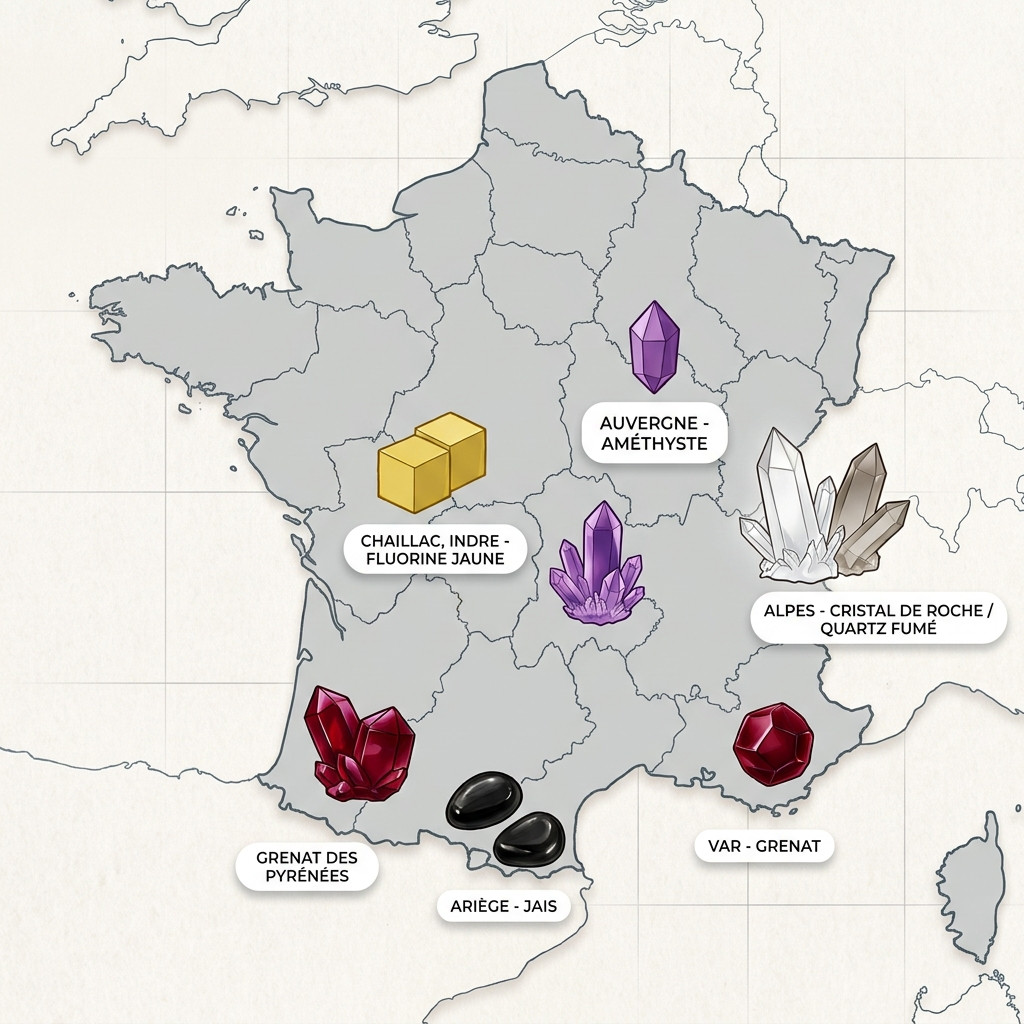 Les pierres que l'on trouve en France : un patrimoine minéral méconnu